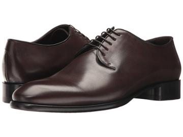 John Varvatos Collection Eldridge Derby (dark Brown) Men's Lace Up Casual Shoes