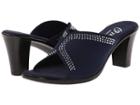 Onex Paty (navy) Women's Wedge Shoes