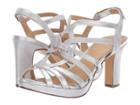 Naturalizer Flora (silver Metallic Dust Leather) Women's Sandals