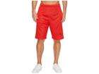 Puma Faded Poly Shorts (high Risk Red/black Liquid Camo) Men's Shorts