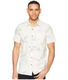 Rip Curl Bocas Short Sleeve Shirt (off-white) Men's Short Sleeve Knit
