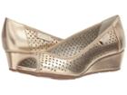Anne Klein Cadwyn (light Gold/light Gold) Women's Wedge Shoes