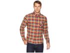 United By Blue Pitchstone Plaid Button Down (steel Grey) Men's Clothing