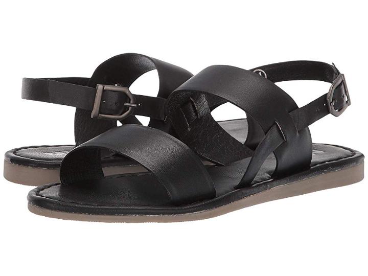 Mia Elina (black Leather) Women's Shoes