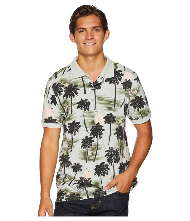 Wesc Antarctic Hawaii Polo (hawaii Day) Men's Clothing