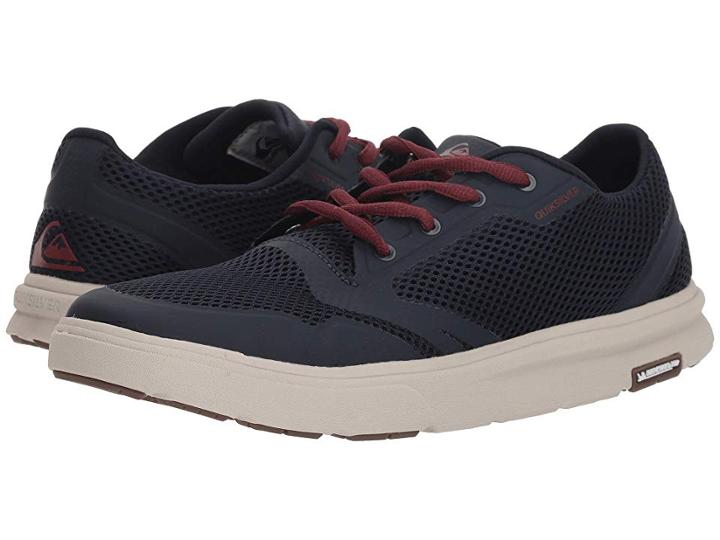 Quiksilver Amphibian Plus (blue/red/grey) Men's Skate Shoes