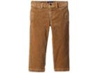 Polo Ralph Lauren Kids Slim Fit Stretch Corduroy Pants (toddler) (dark Beige) Boy's Casual Pants