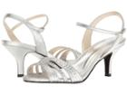 Caparros Gemini (silver Metallic Fabric) Women's Dress Sandals