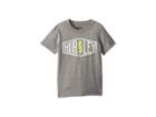 Hurley Kids Lightning Tee (big Kids) (carbon Heather) Boy's T Shirt