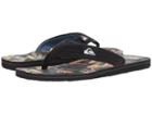 Quiksilver Molokai Layback (black/red/black) Men's Sandals