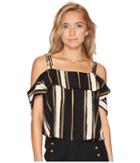 Bishop + Young Strappy Cold Shoulder (print) Women's Clothing