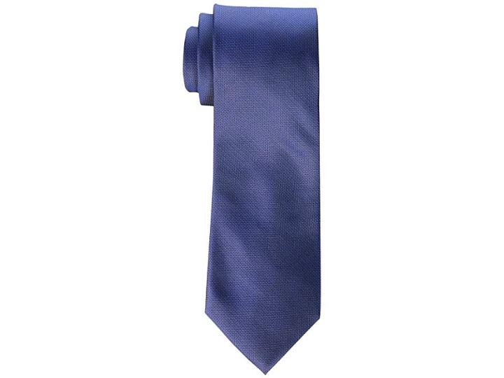 Calvin Klein Silver Spun Solid (cobalt) Ties