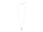 French Connection Orbital Bead Pendant Necklace (matte Gold/silver/white) Necklace