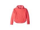The North Face Kids Long And The Short Of It Pullover Hoodie (little Kids/big Kids) (atomic Pink Heather) Girl's Sweatshirt