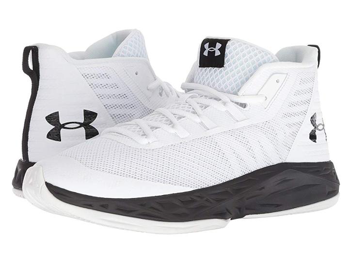 Under Armour Ua Jet Mid (white/black/black) Men's Shoes