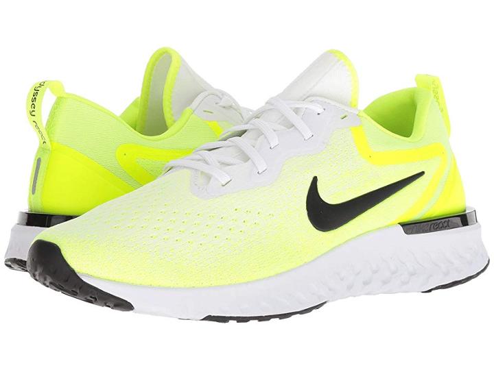 Nike Odyssey React (white/black/volt/bright Crimson) Men's Running Shoes