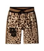 Dolce & Gabbana Kids Bermudas (toddler/little Kids) (brown Print) Boy's Shorts