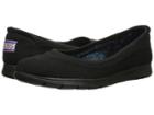 Bobs From Skechers Pureflex (black/black) Women's Flat Shoes