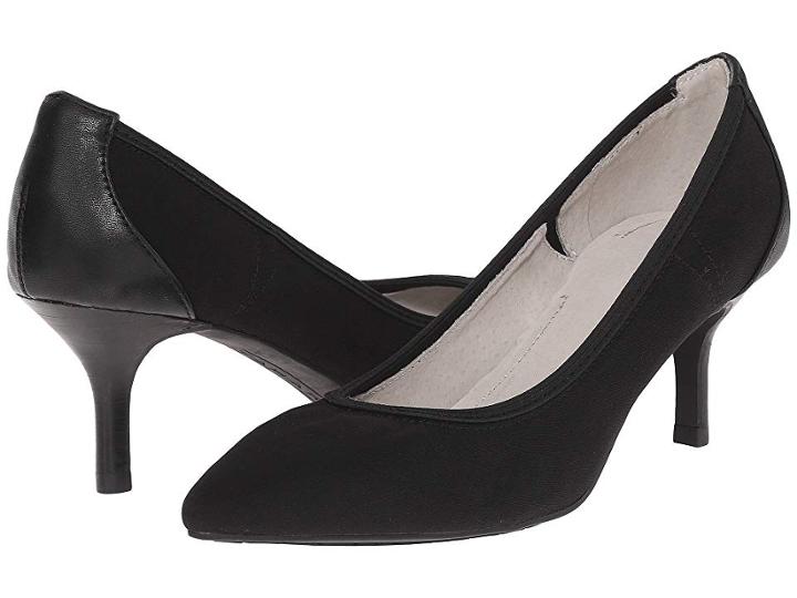 Tahari Toby (black Tricot/soft Nappa) High Heels