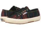 Superga 2750 Tartan W (plaid) Women's Lace Up Casual Shoes