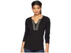 Aventura Clothing Penny Long Sleeve Shirt (black) Women's Long Sleeve Pullover