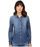 Joe's Jeans Mila Shirt (medium Stonewash) Women's Clothing
