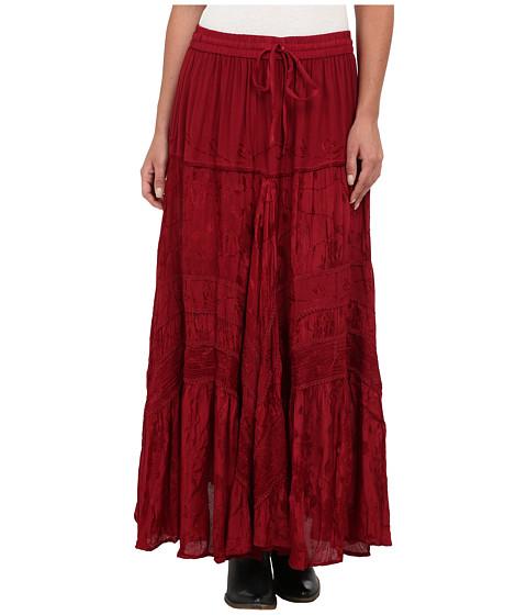 Scully Honey Creek Jackie Skirt (burgundy) Women's Skirt