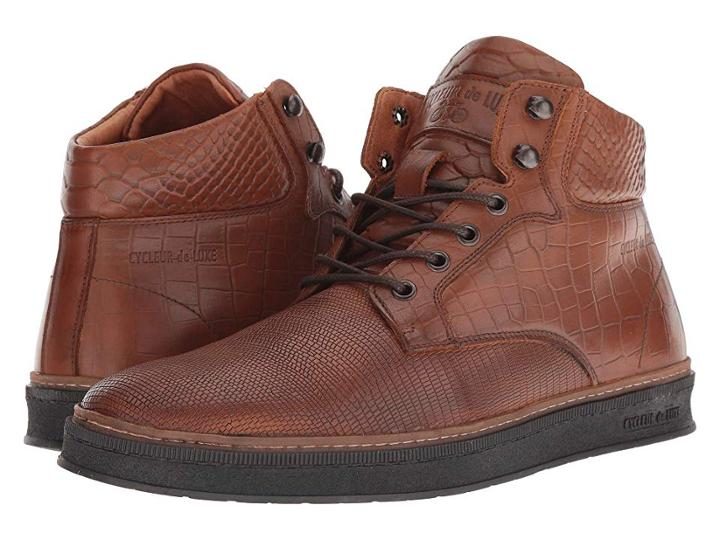 Cycleur De Luxe Lissabon (dark Cognac) Men's Shoes