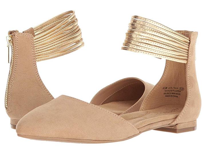 Aerosoles Girl Talk (nude Combo) Women's Sling Back Shoes