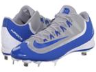 Nike Huarache 2kfilth Pro Low (wolf Grey/white/game Royal) Men's Cleated Shoes