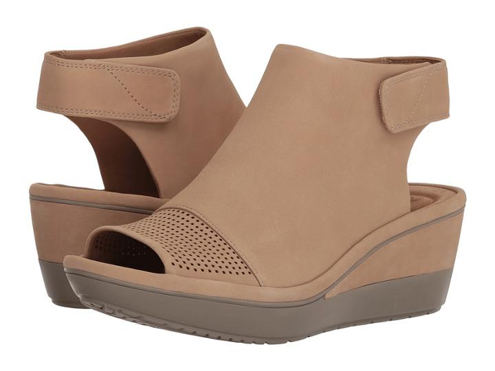 Clarks Wynnmere Abie (sand Nubuck) Women's Shoes