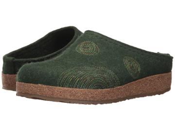 Haflinger Spirit (spruce) Women's Clog Shoes