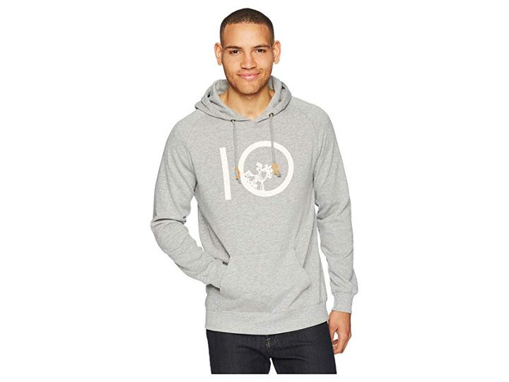 Tentree Classic Ten Hoodie (lunar Rock) Men's Sweatshirt
