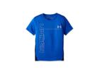 Under Armour Kids Mesh Ua Tech Short Sleeve (little Kids/big Kids) (ultra Blue) Boy's Clothing