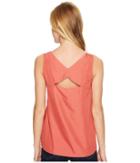 Mountain Khakis Hailey Tank Top (rojo) Women's Sleeveless