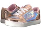 Skechers Kids Energy 10947l Lights (little Kid/big Kid) (rose Gold) Girl's Shoes