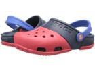 Crocs Kids Electro Ii Clog (toddler/little Kid) (red/navy) Kids Shoes
