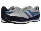 Gola Flyer (grey/navy/marine Blue) Men's Lace Up Casual Shoes