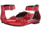 Rachel Kids Mindy (little Kid/big Kid) (red Patent) Girl's Shoes