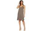 Splendid Rayon Voile Double Layer Dress (military Olive) Women's Dress