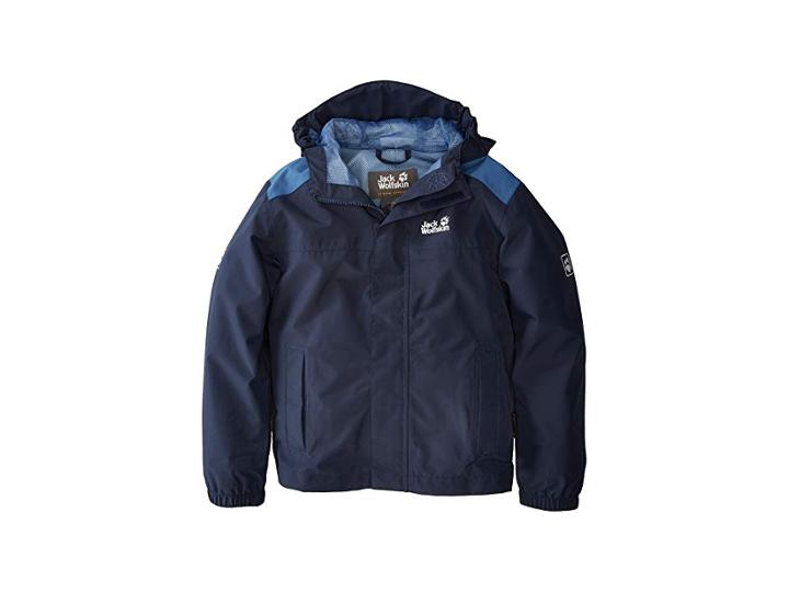 Jack Wolfskin Kids Oak Creek Jacket (infant/toddler/little Kids/big Kids) (night Blue) Boy's Coat