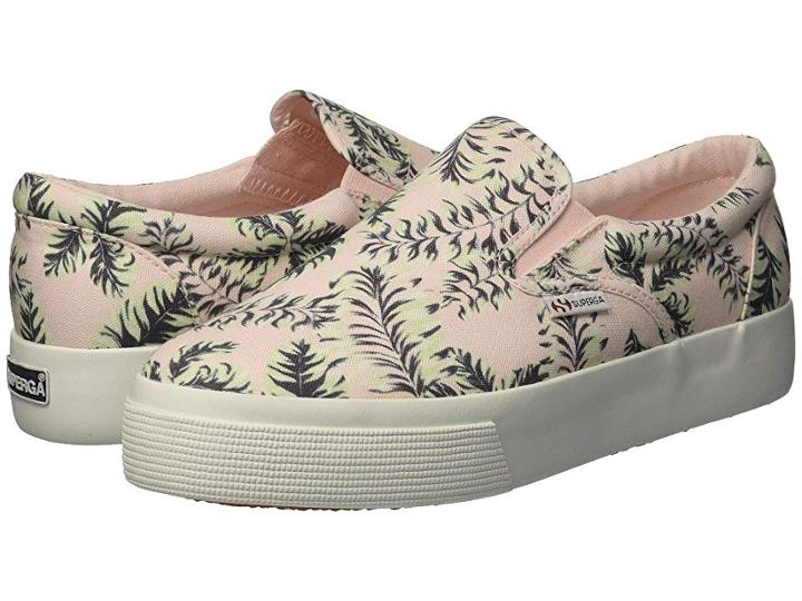 Superga 2398 Fantasycotw (light Pink) Women's Lace Up Casual Shoes