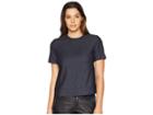 Anne Klein Short Sleeve Button Back Top
