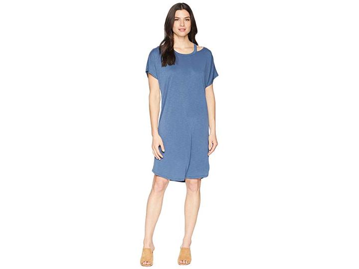 Nic+zoe Open Road Dress (rich Indigo) Women's Dress