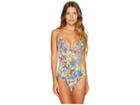 Stella Mccartney Iconic Print One-piece (floral Print) Women's Swimsuits One Piece