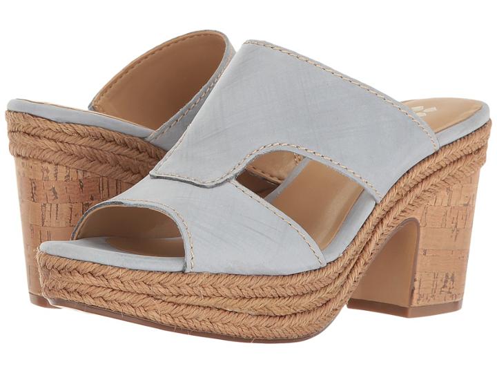 Naturalizer Evette (blue Calm Plaid Embossed Leather) Women's  Shoes