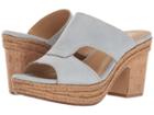 Naturalizer Evette (blue Calm Plaid Embossed Leather) Women's  Shoes