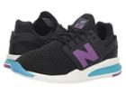 New Balance Classics Ws247v2-usa (black/cadet) Women's Shoes