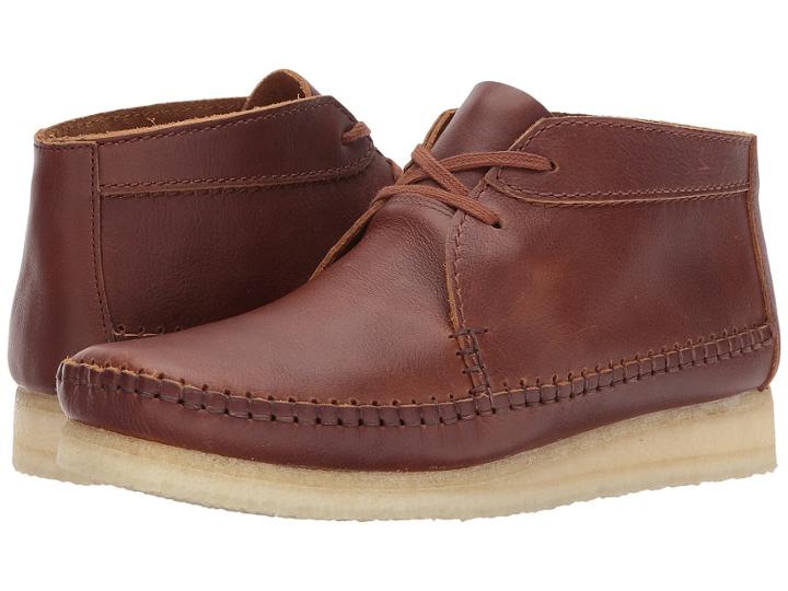 Clarks Weaver Boot (tan Leather) Men's Boots