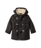 Urban Republic Kids Wool Toggle Coat (infant) (black) Boy's Coat